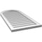 Ekena Millwork Round Top Surface Mount PVC Gable Vent w/ 2"W x 1-1/2"P Brickmould Frame, 20"W x 42"H GVPRT20X4202SN - alternate 5